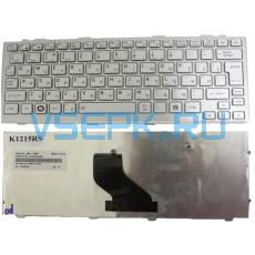 Клавиатура для ноутбука Toshiba NB200,NB205 серий.Не русифицированная. Цвет серебристый...